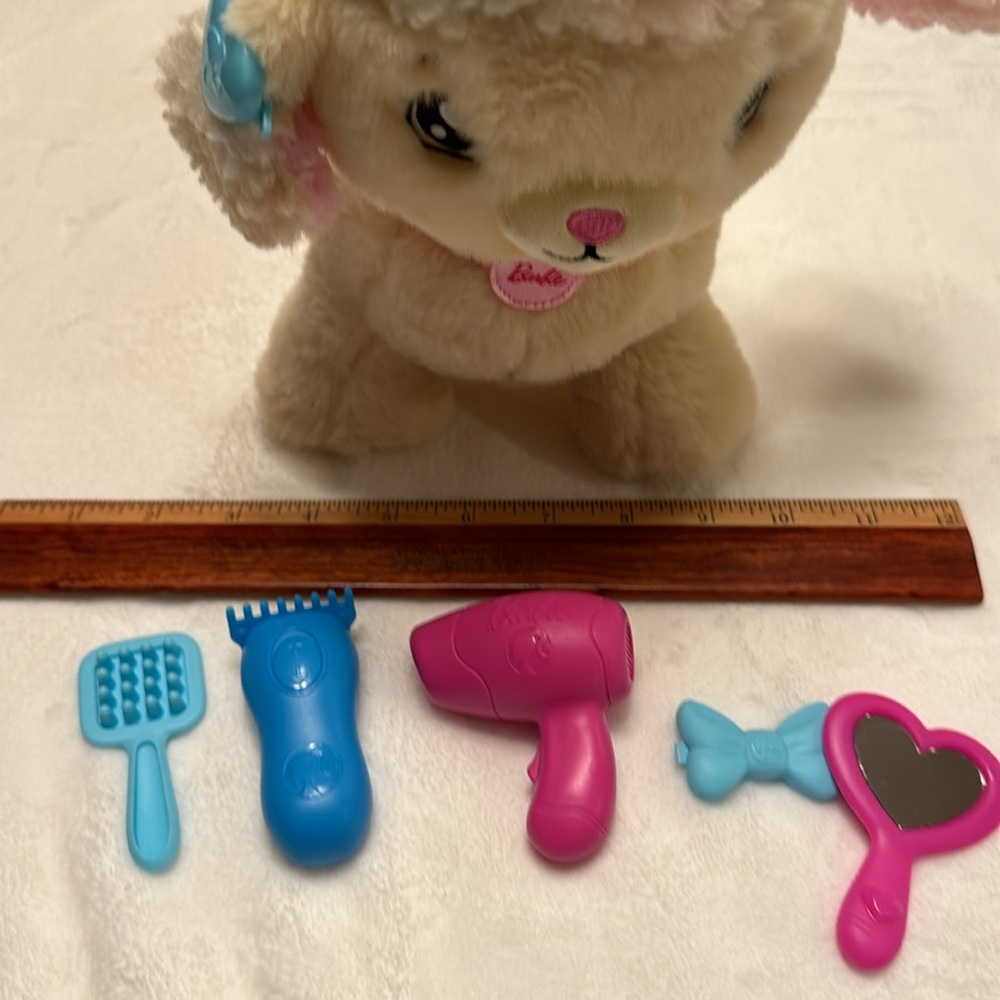 Barbie Animated puppy dog light up bow, plush interactive - Picture 12 of 13